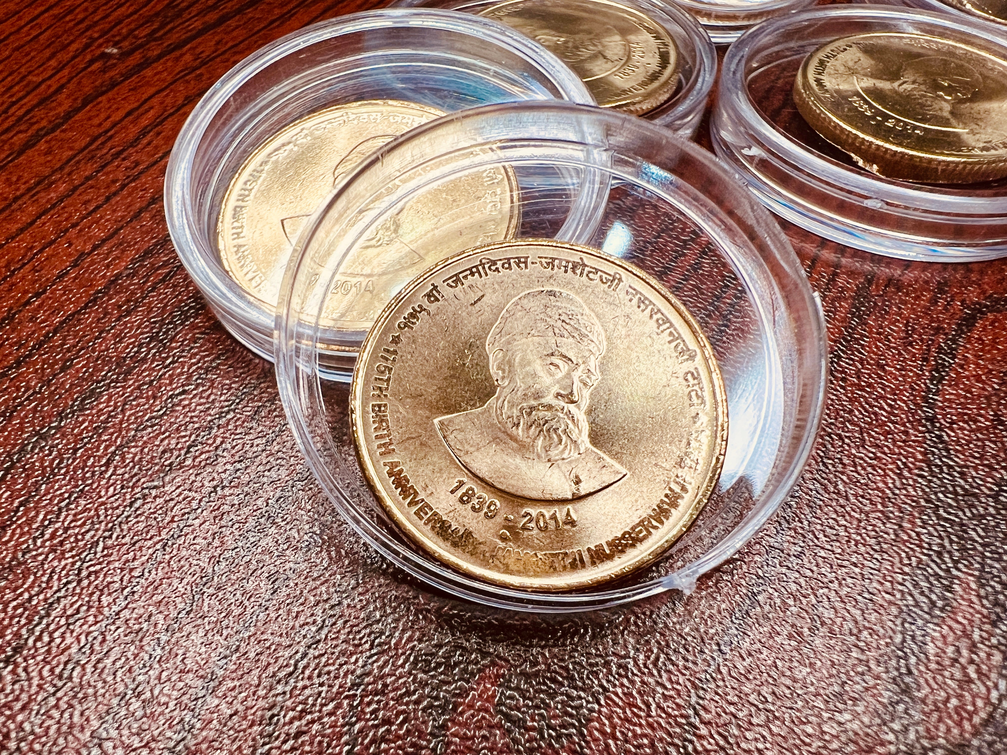 Jamshed Ji Tata Commemorative Coin